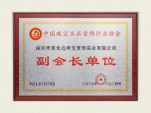 中国珠宝玉石首饰行业协会  副会长单位